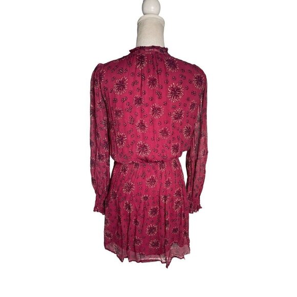 Ba&Sh Gizel Dress Red Womens Size Small - Picture 11 of 13